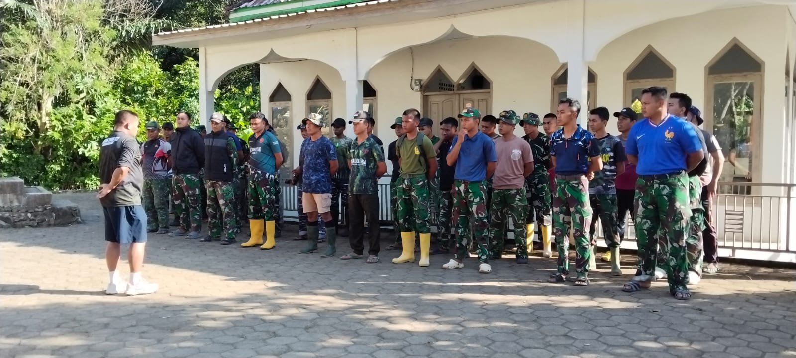 Sinergi Perencanaan dan Koordinasi pada Apel Pagi Satgas TMMD Ke-129