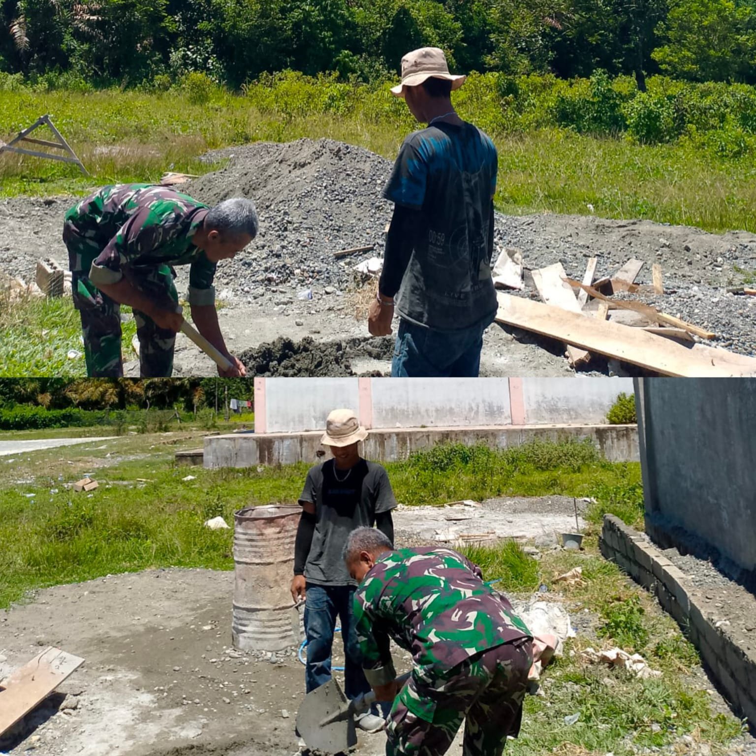 Serka Islani Turun Langsung Bantu Pembangunan Warga di Pante Ceureumen Aceh Barat