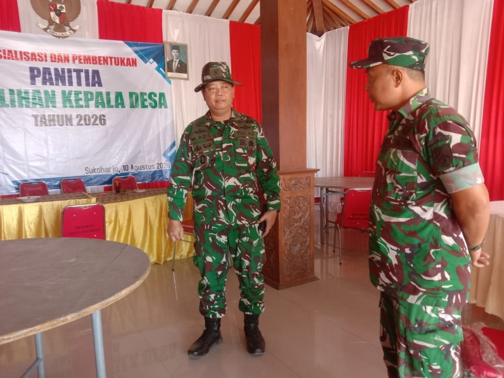Pengecekan Ruang Penutupan TMMD, Kasdim Sukoharjo Fokus pada Detail