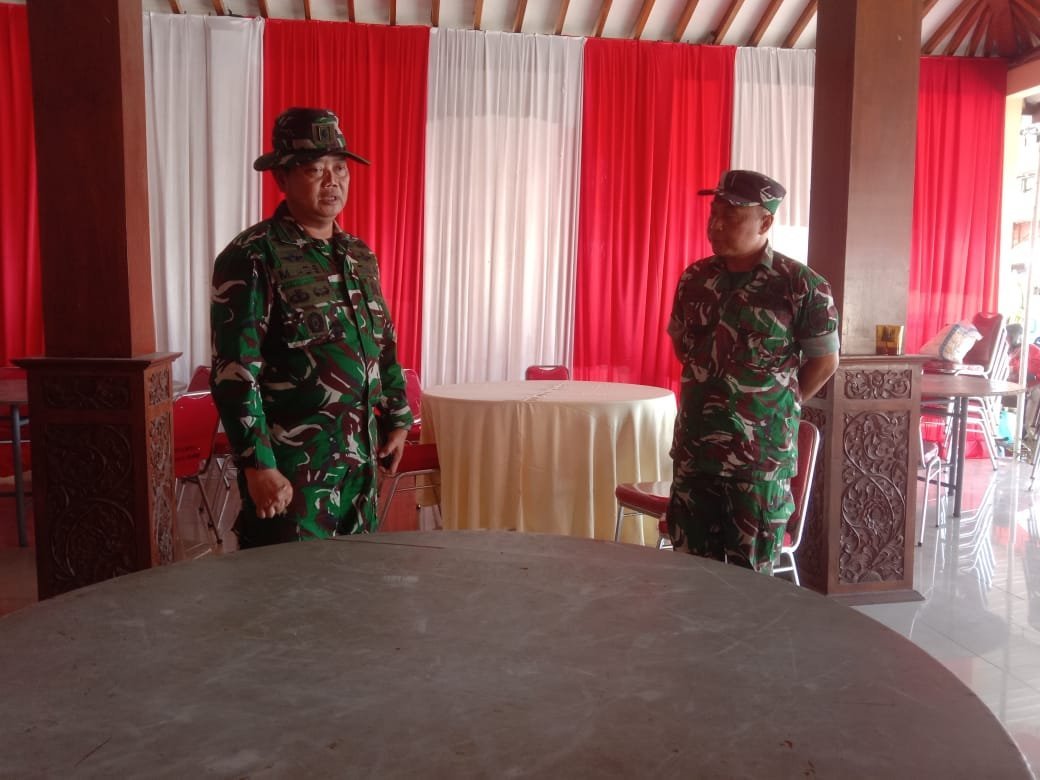 Mayor Inf Moch. Aziz Yuli Anshory Tinjau Persiapan Penutupan TMMD di Sukoharjo
