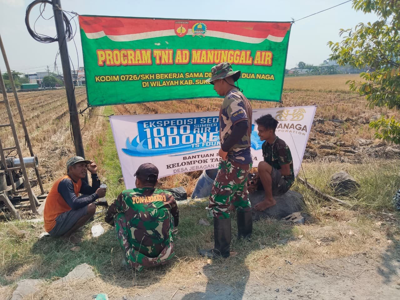 TMMD Reguler ke-129 di Sukoharjo: Komsos Meningkatkan Semangat Gotong Royong