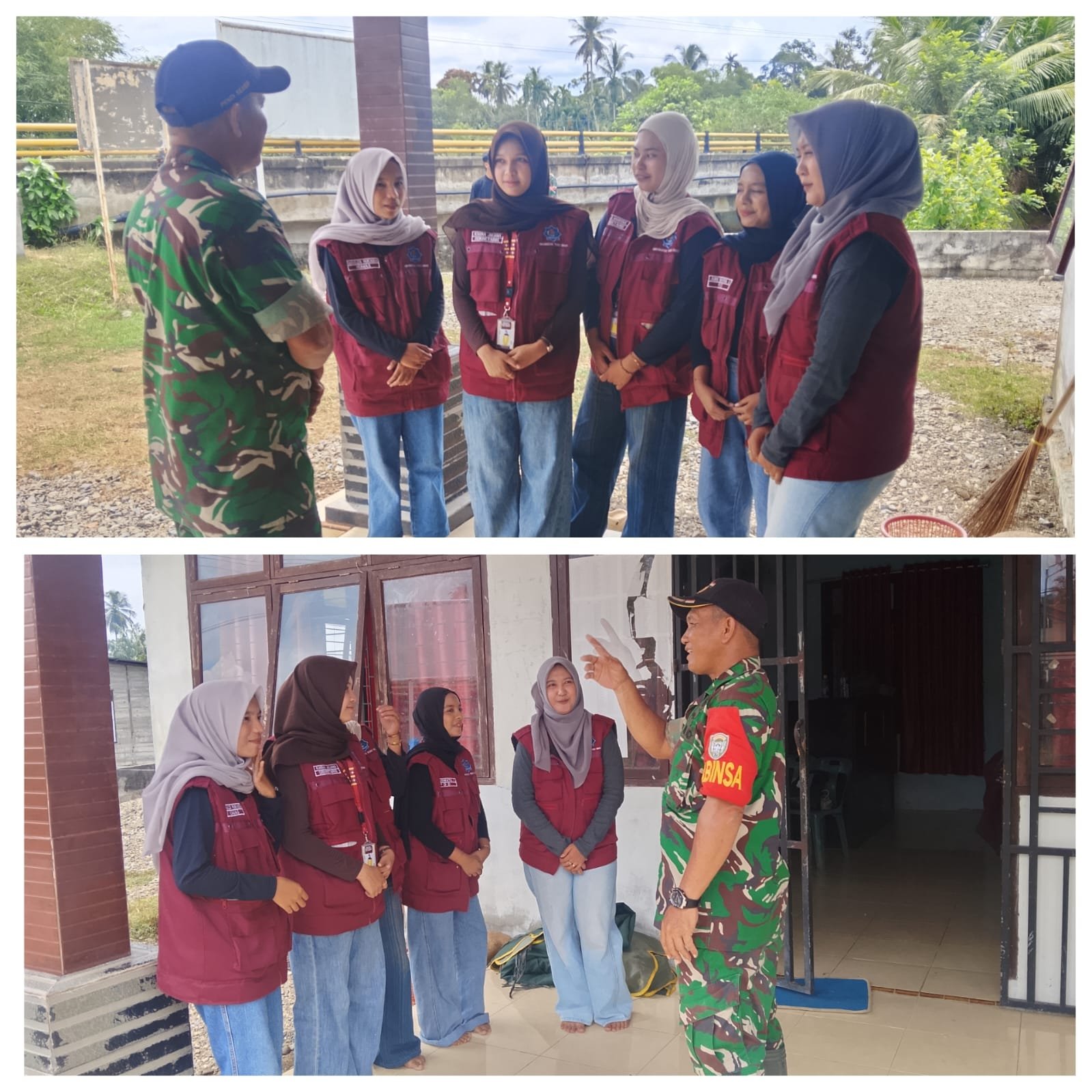 Komunikasi dengan Warga Jadi Bagian Tugas Babinsa Posramil 06/Bubon di Kecamatan Bubon